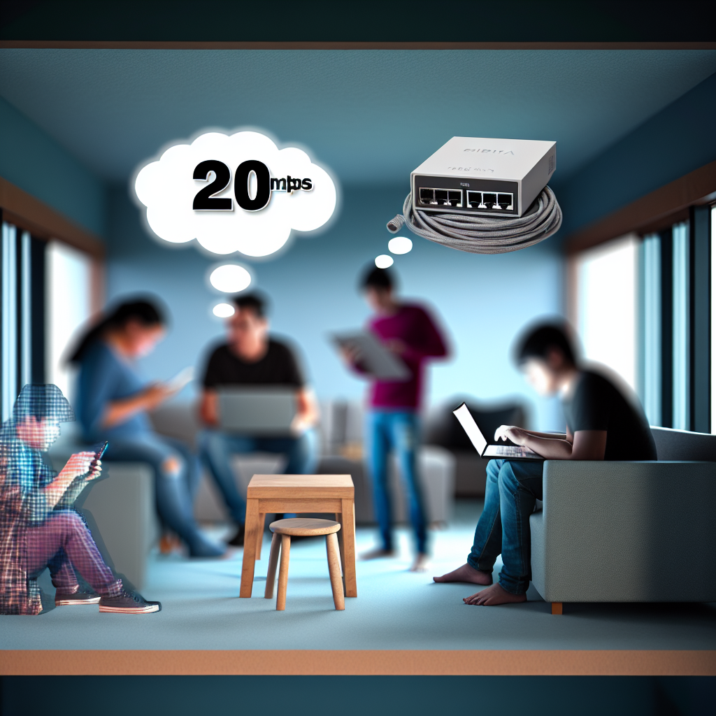 20 Mbps Untuk Berapa Orang