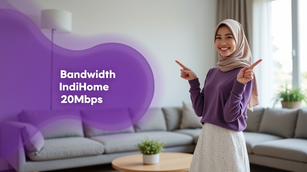 Bandwidth Indihome 20mbps