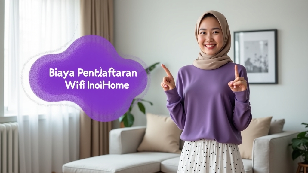 Biaya Pendaftaran Wifi Indihome