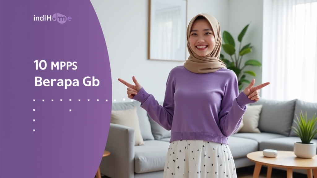 10 Mbps Berapa Gb