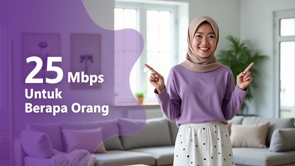 25 Mbps Untuk Berapa Orang