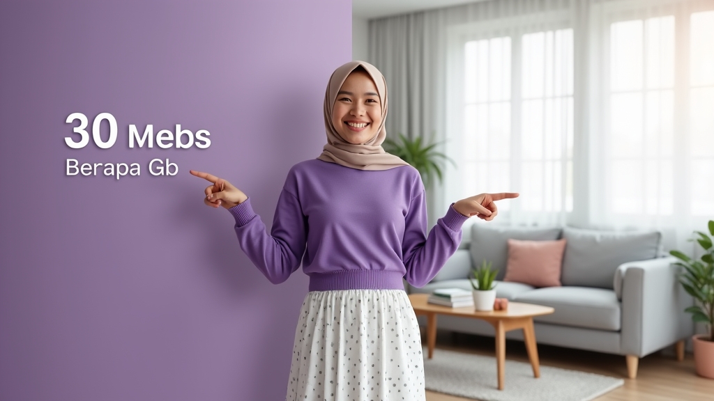 30 Mbps Berapa Gb