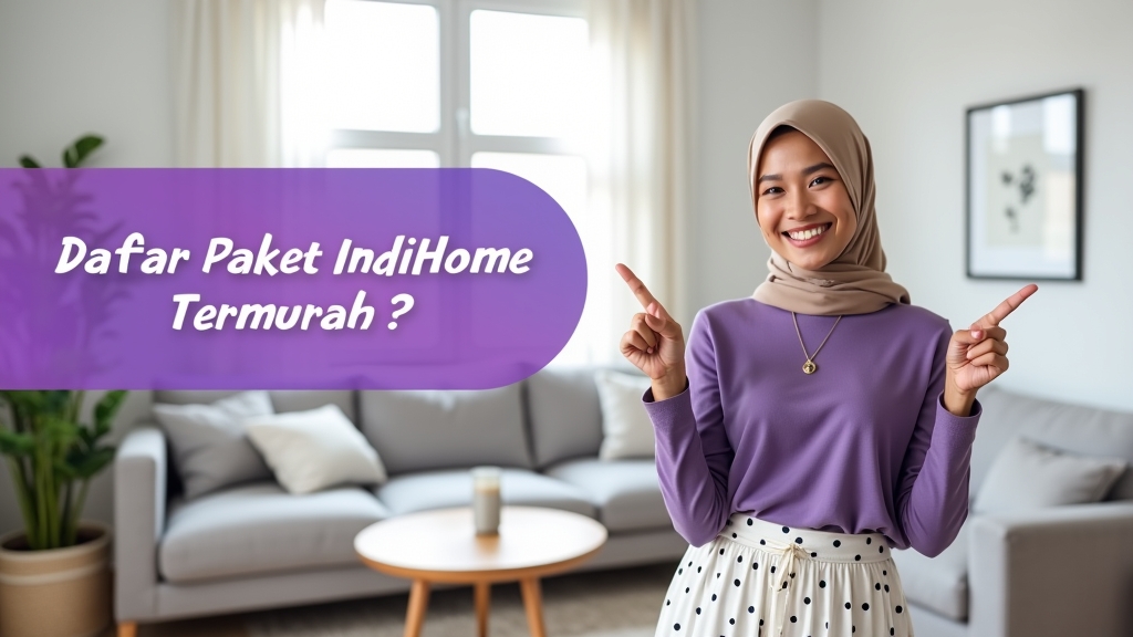 Daftar Paket Indihome Termurah