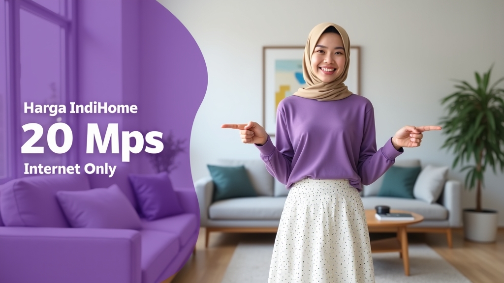 Harga Indihome 20 Mbps Internet Only