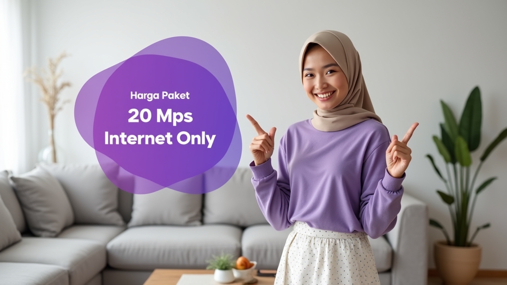Harga Paket Indihome 20 Mbps Internet Only