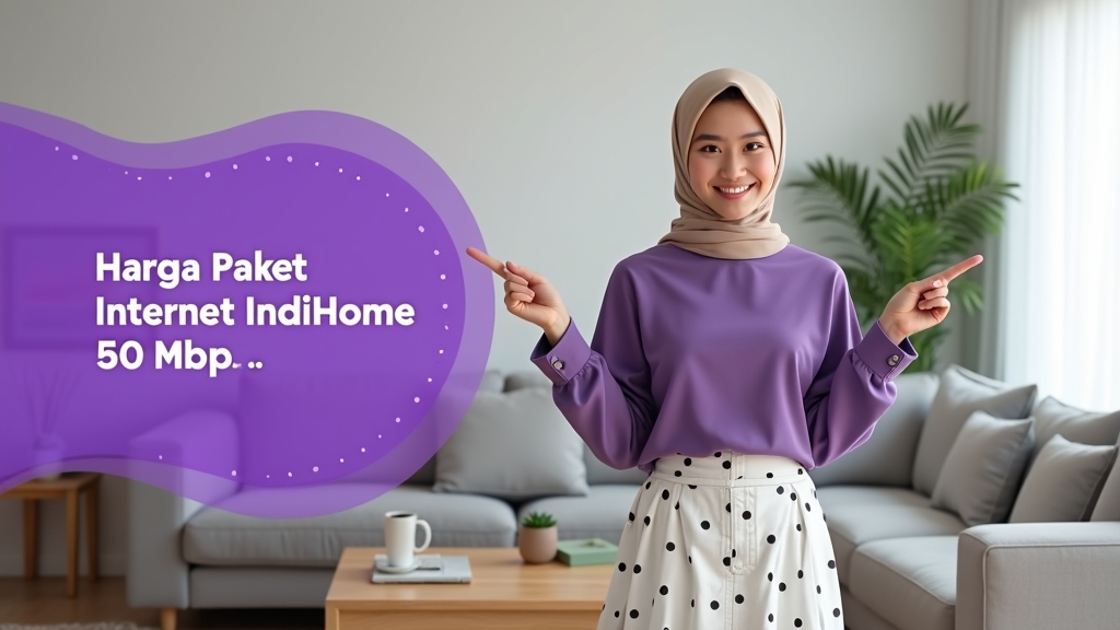 Harga Paket Internet Indihome 50 Mbps