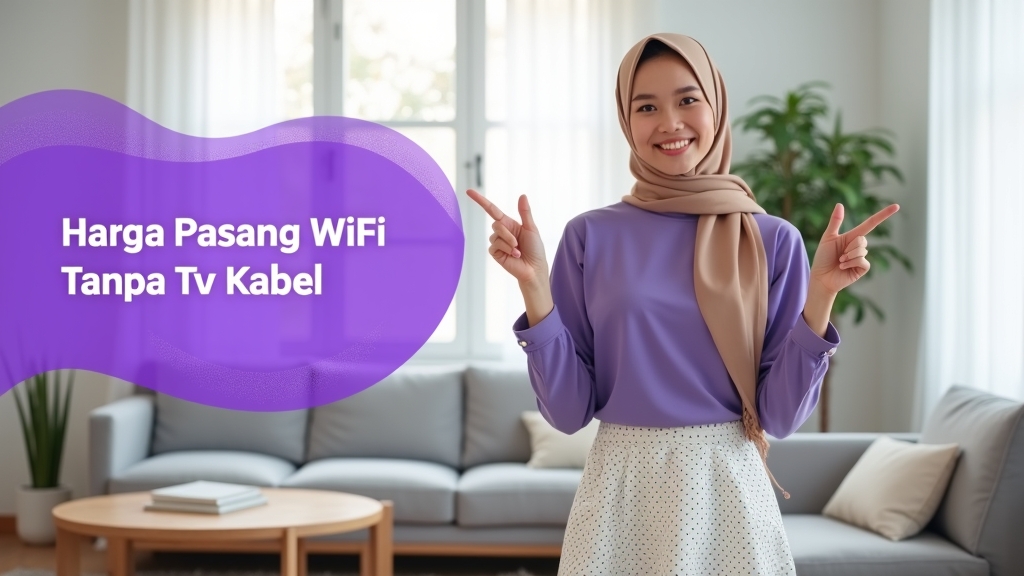 Harga Pasang Wifi Tanpa Tv Kabel