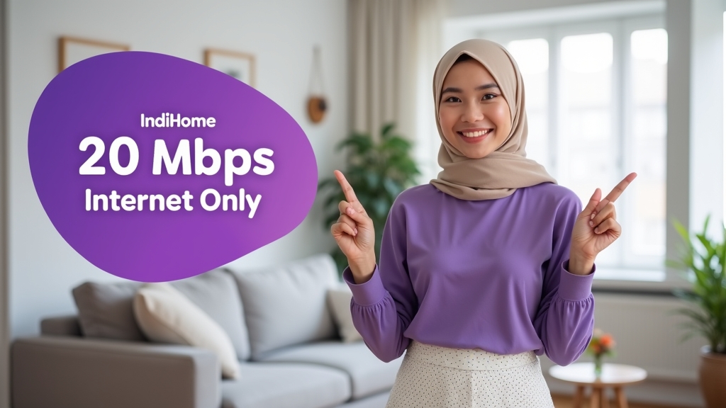 Indihome 20 Mbps Internet Only