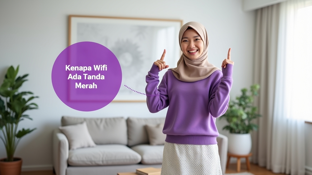 Kenapa Wifi Ada Tanda Merah