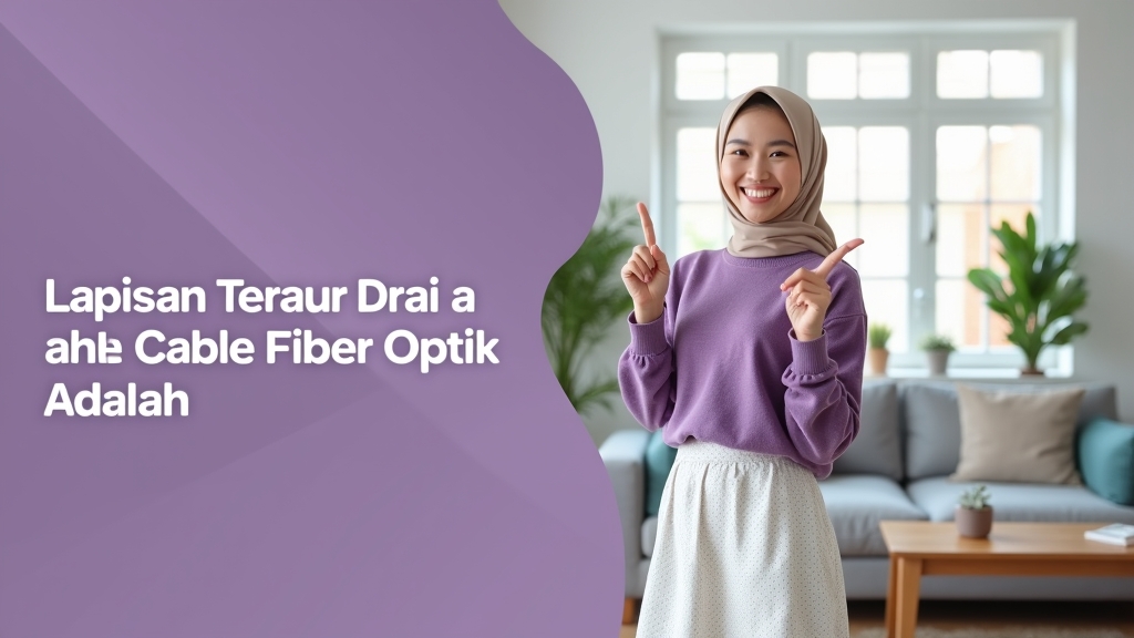 Lapisan Terluar Dari Sebuah Kabel Fiber Optik Adalah