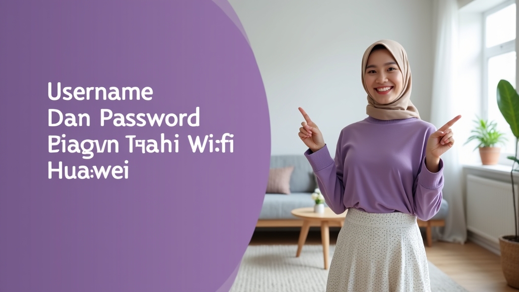Username Dan Password Bawaan Wifi Huawei