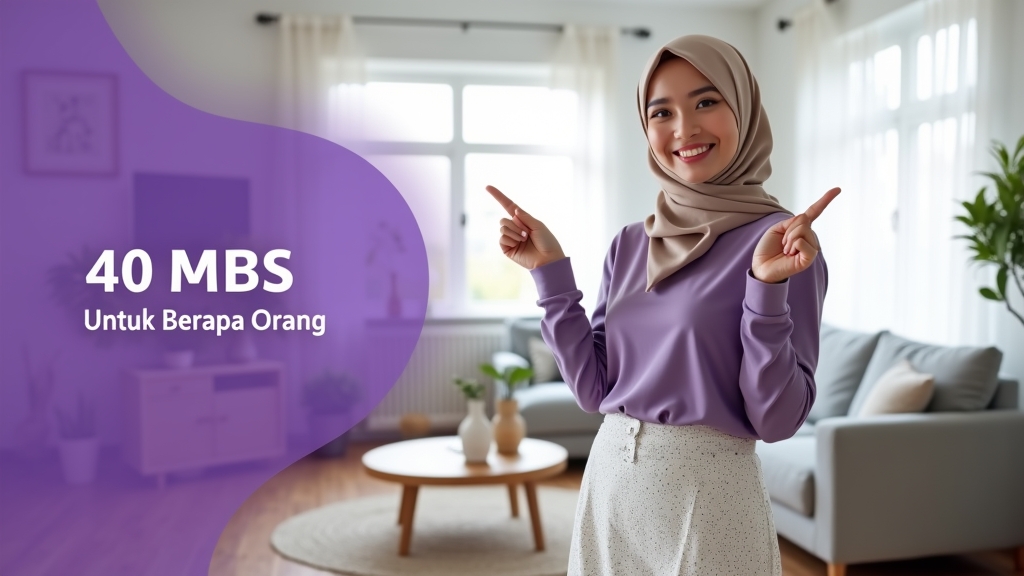 40 Mbps Untuk Berapa Orang