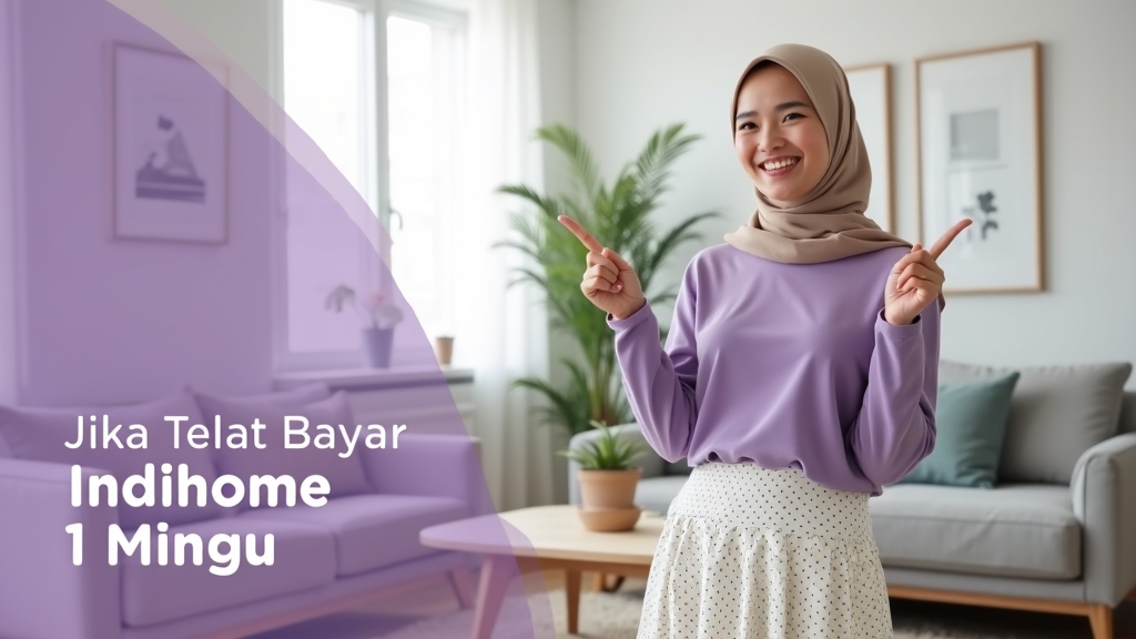 Jika Telat Bayar Indihome 1 Minggu