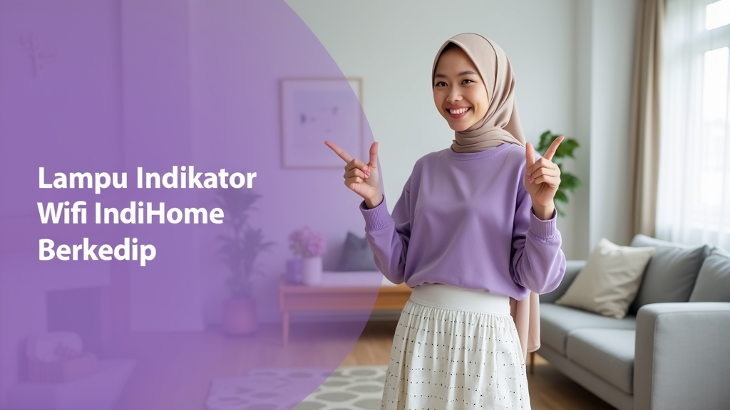 Lampu Indikator Wifi Indihome Berkedip