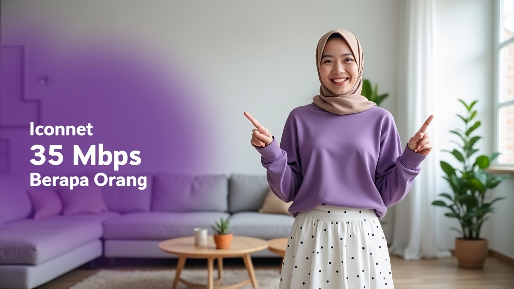 Iconnet 35 Mbps Untuk Berapa Orang