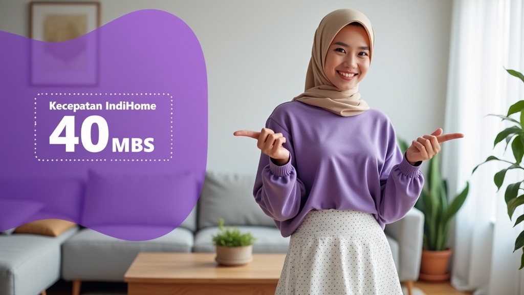 Kecepatan Indihome 40 Mbps