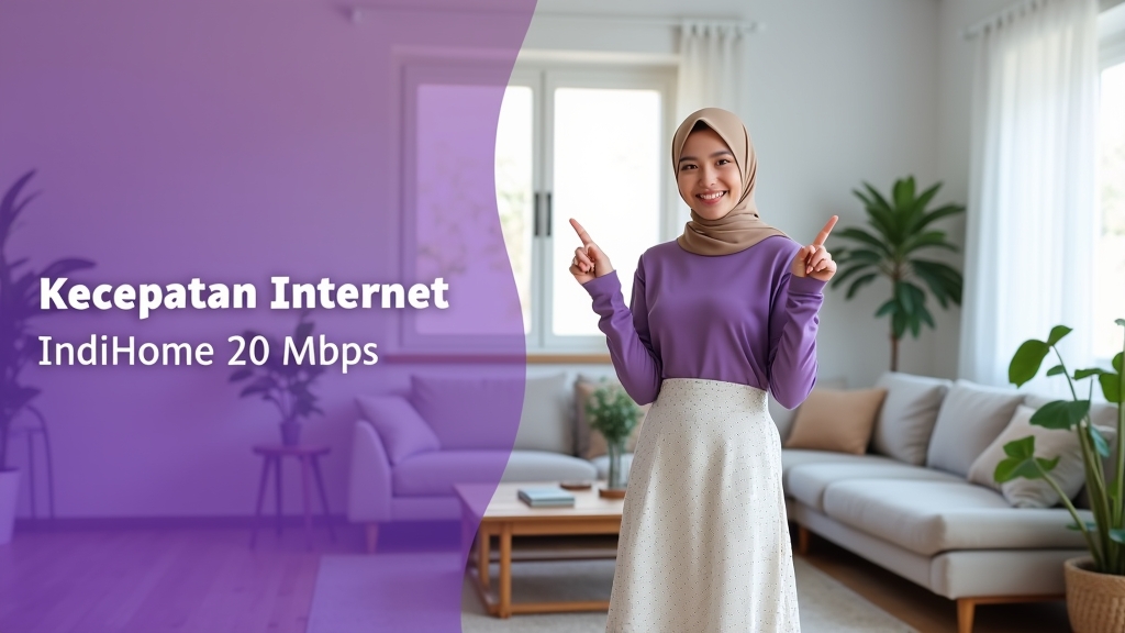 Kecepatan Internet Indihome 20 Mbps