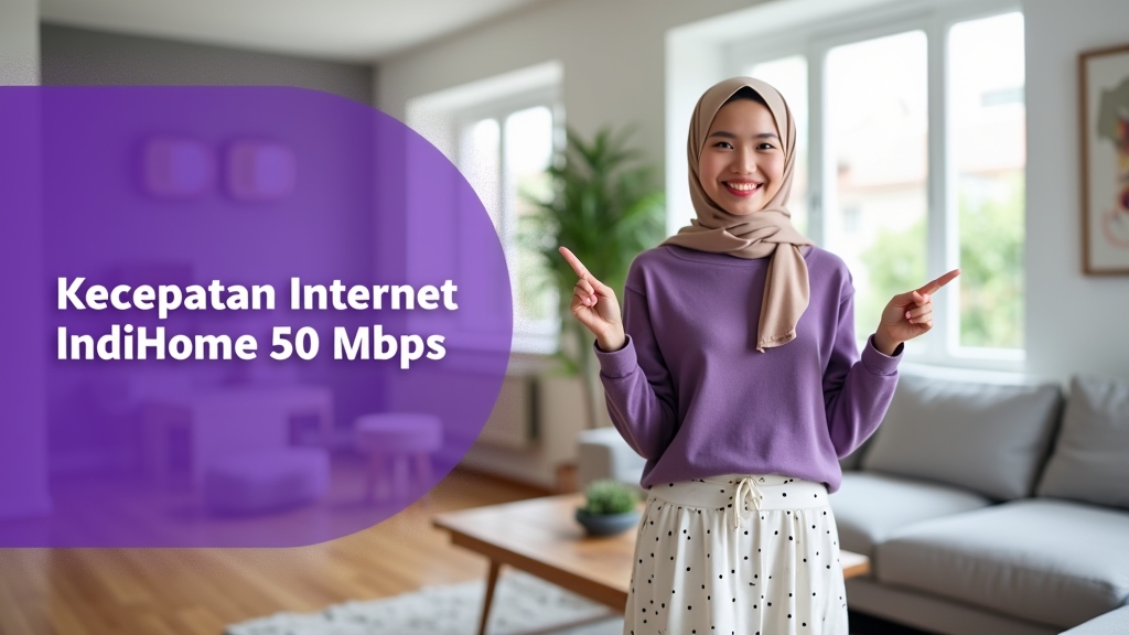 Kecepatan Internet Indihome 50 Mbps