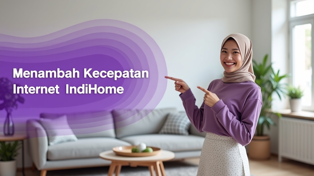 Menambah Kecepatan Internet Indihome
