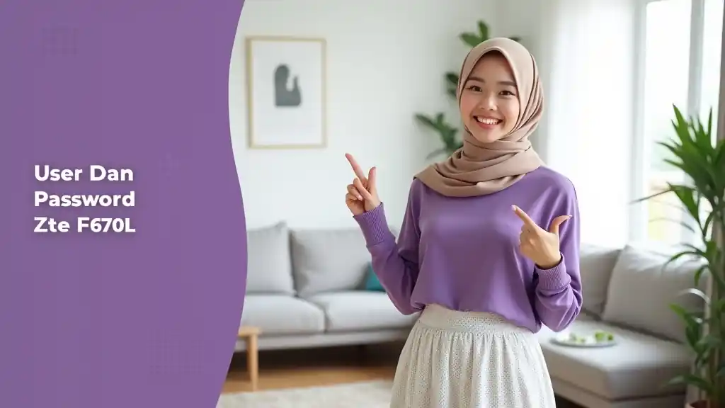 User Dan Password Zte F670l  | Pasang IndiHome